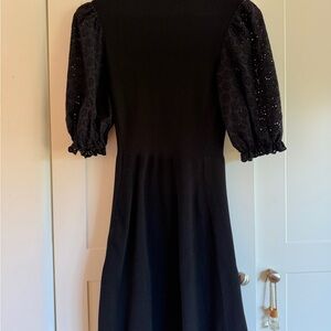 Maje Black Knit Dress